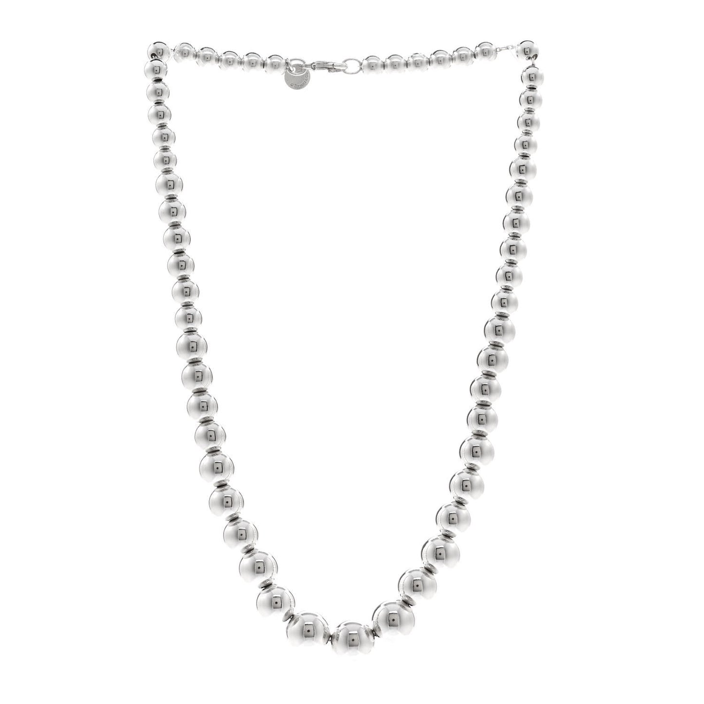 Sterling Silver HardWear Graduated Ball Necklace