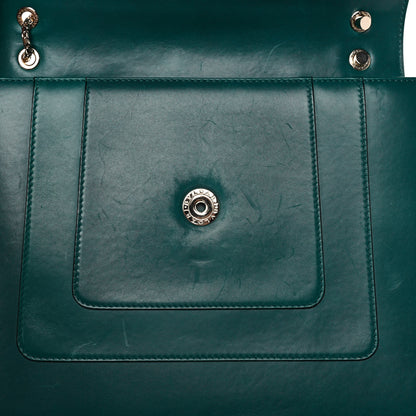 Bulgari Calfskin Serpenti Forever Crossbody Emerald Green 14 of 17
