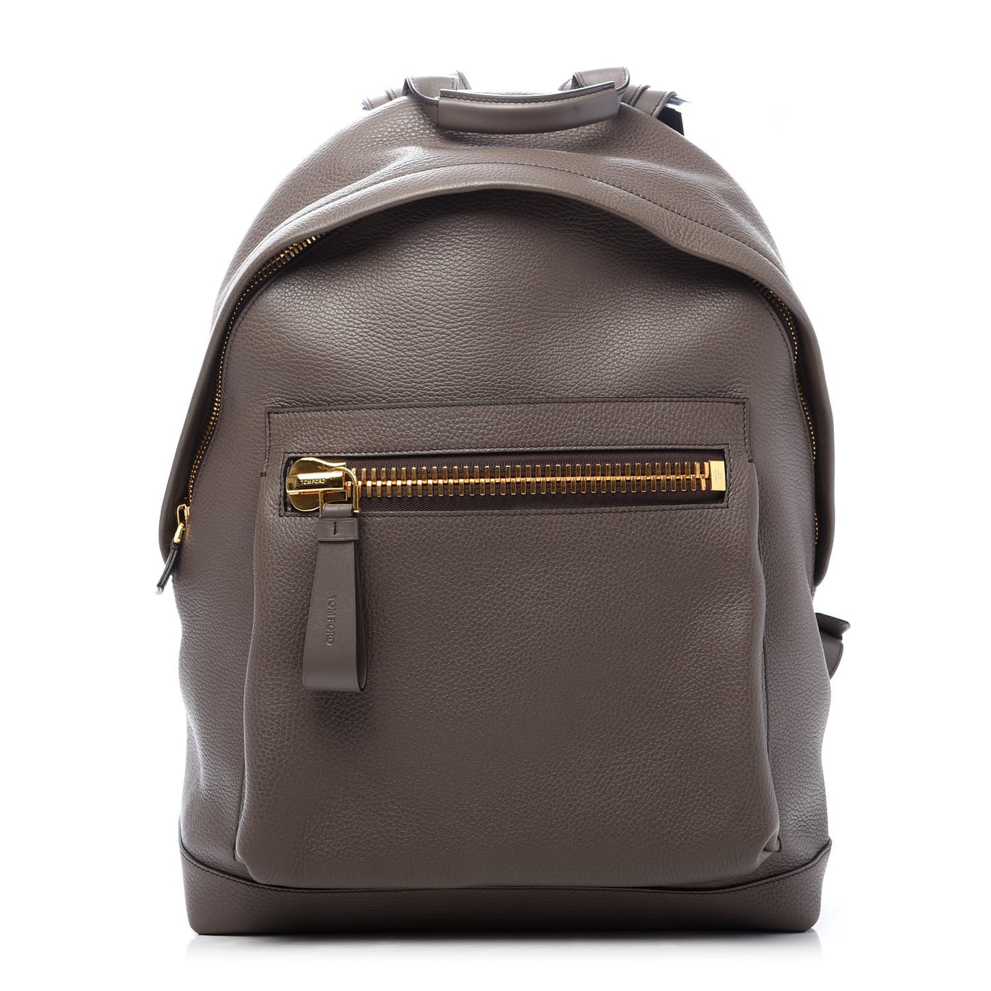 Grained Calfskin Buckley Backpack Taupe