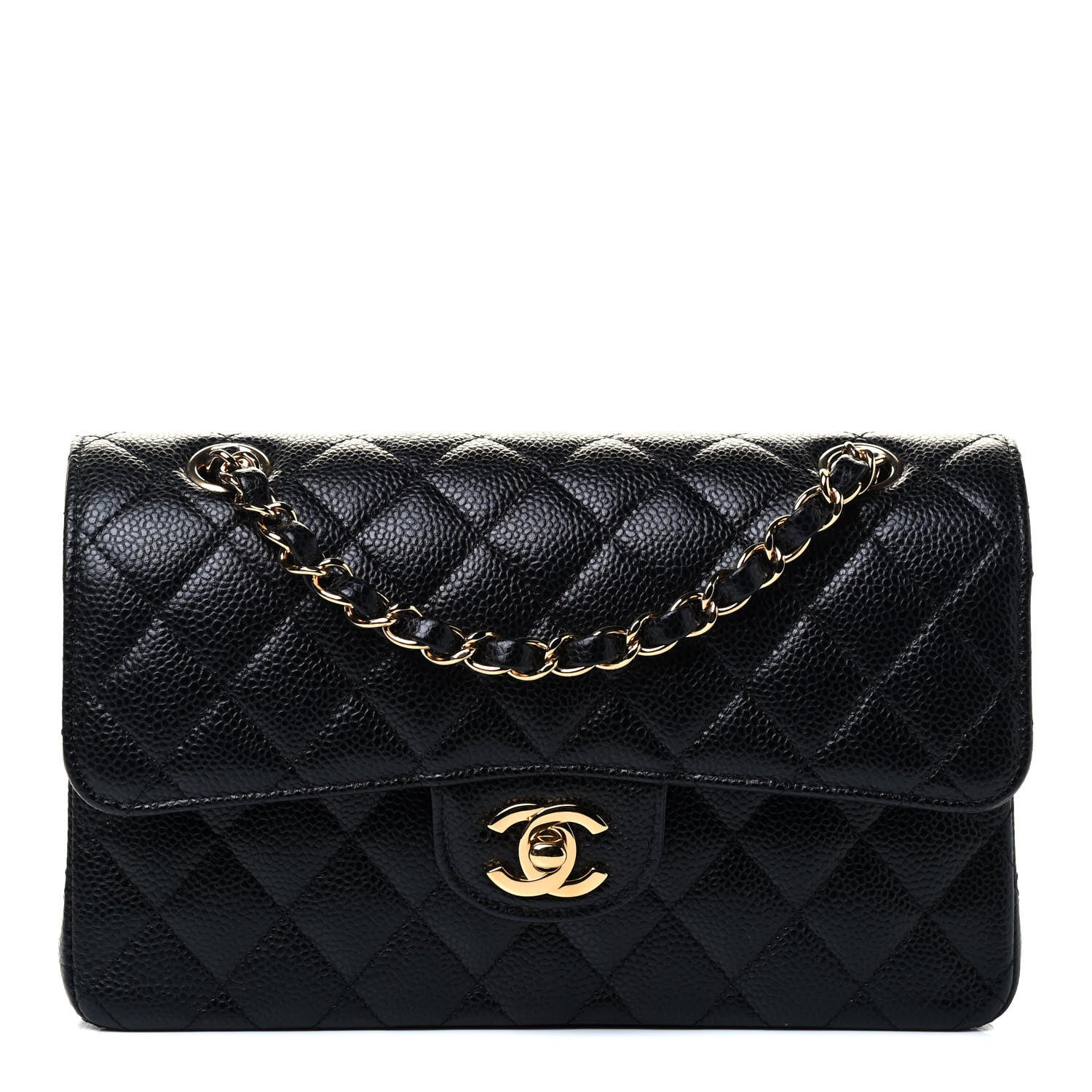 Chanel Caviar Quilted Small Double Flap Black 1 of 4