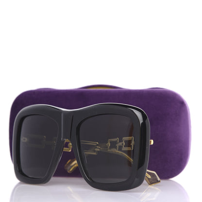 Gucci Oversize Square Frame GG0499S Sunglasses Black 8 of 8
