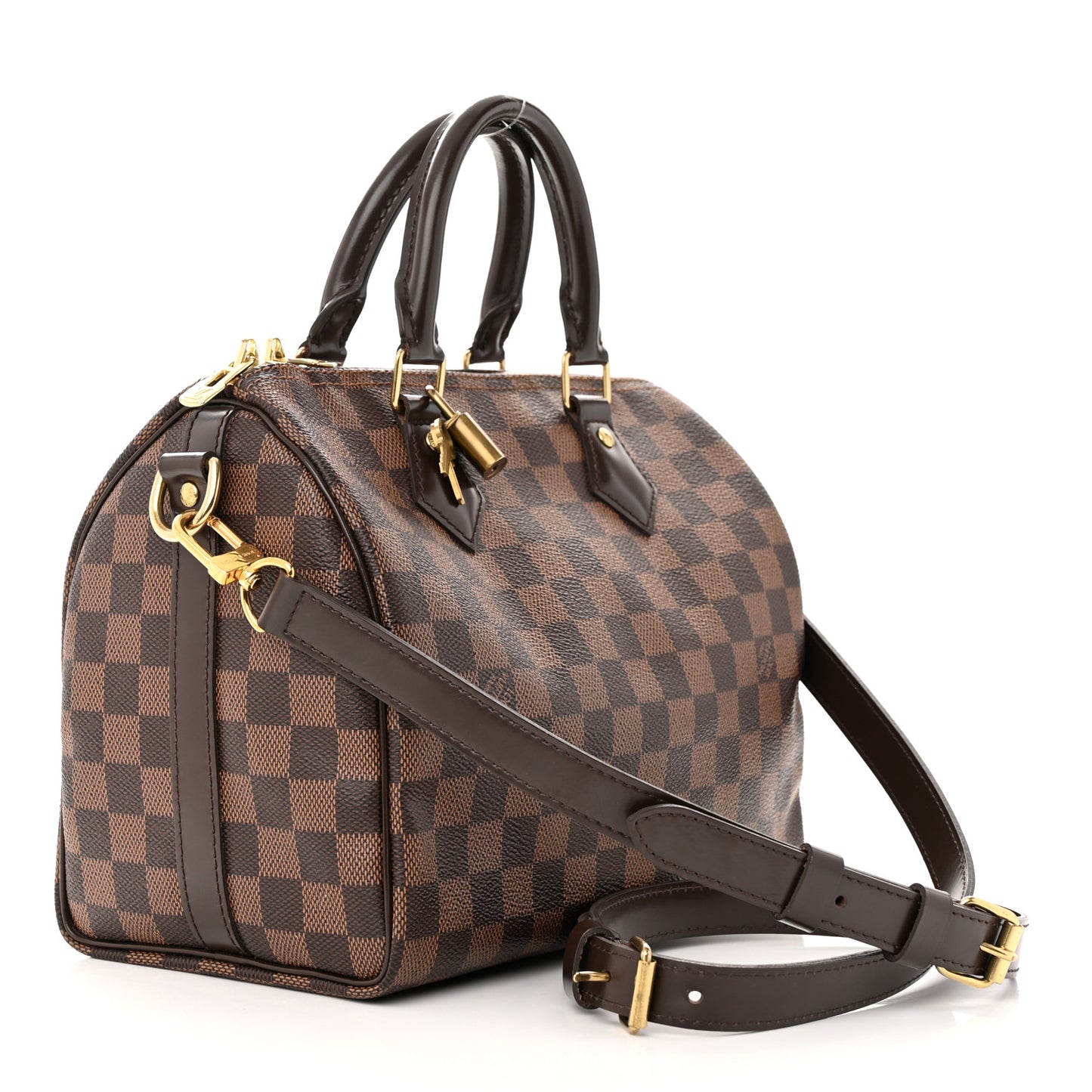 Damier Ebene Speedy Bandouliere 25