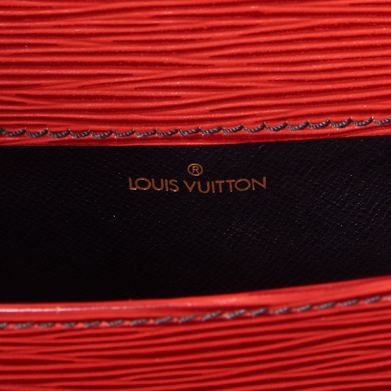 Louis Vuitton Epi Cartouchiere 22 Red 7 of 8