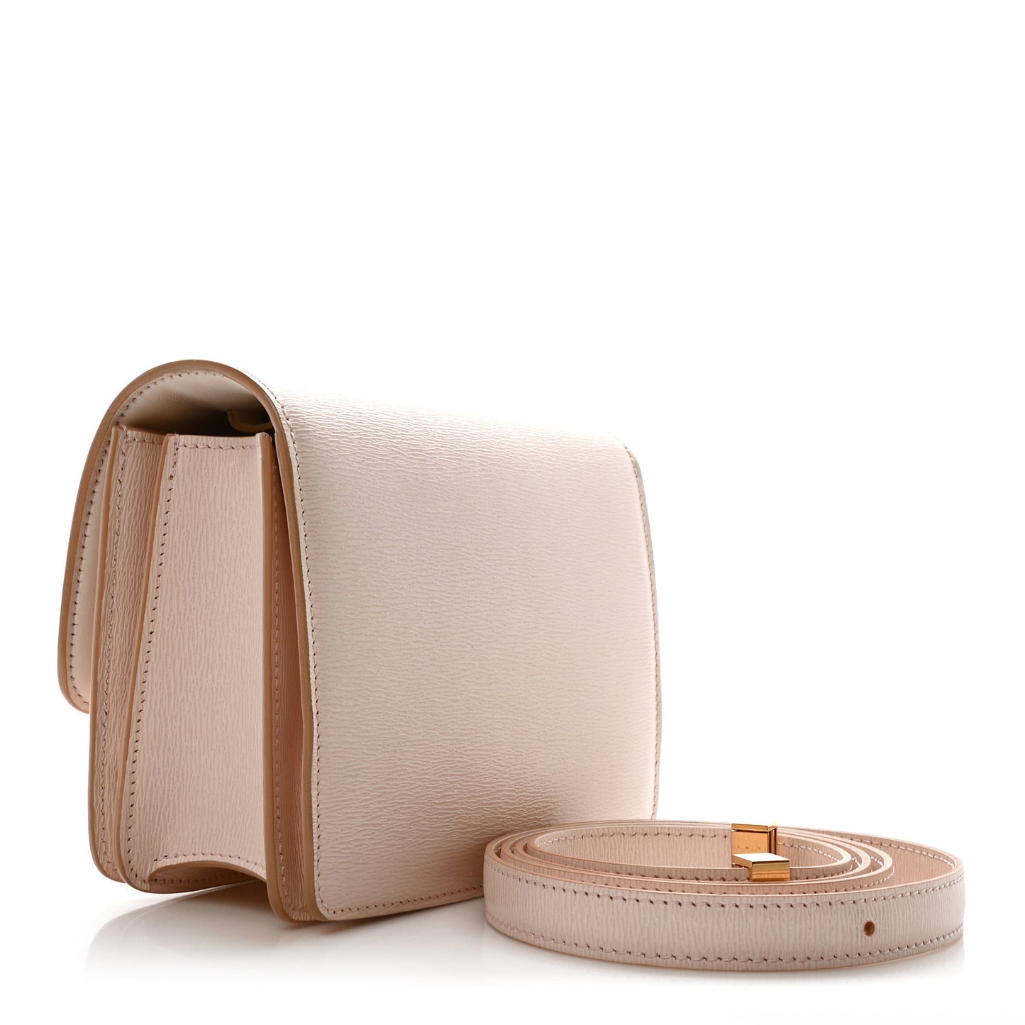 Liege Calfskin Small Classic Box Flap Bag Blush