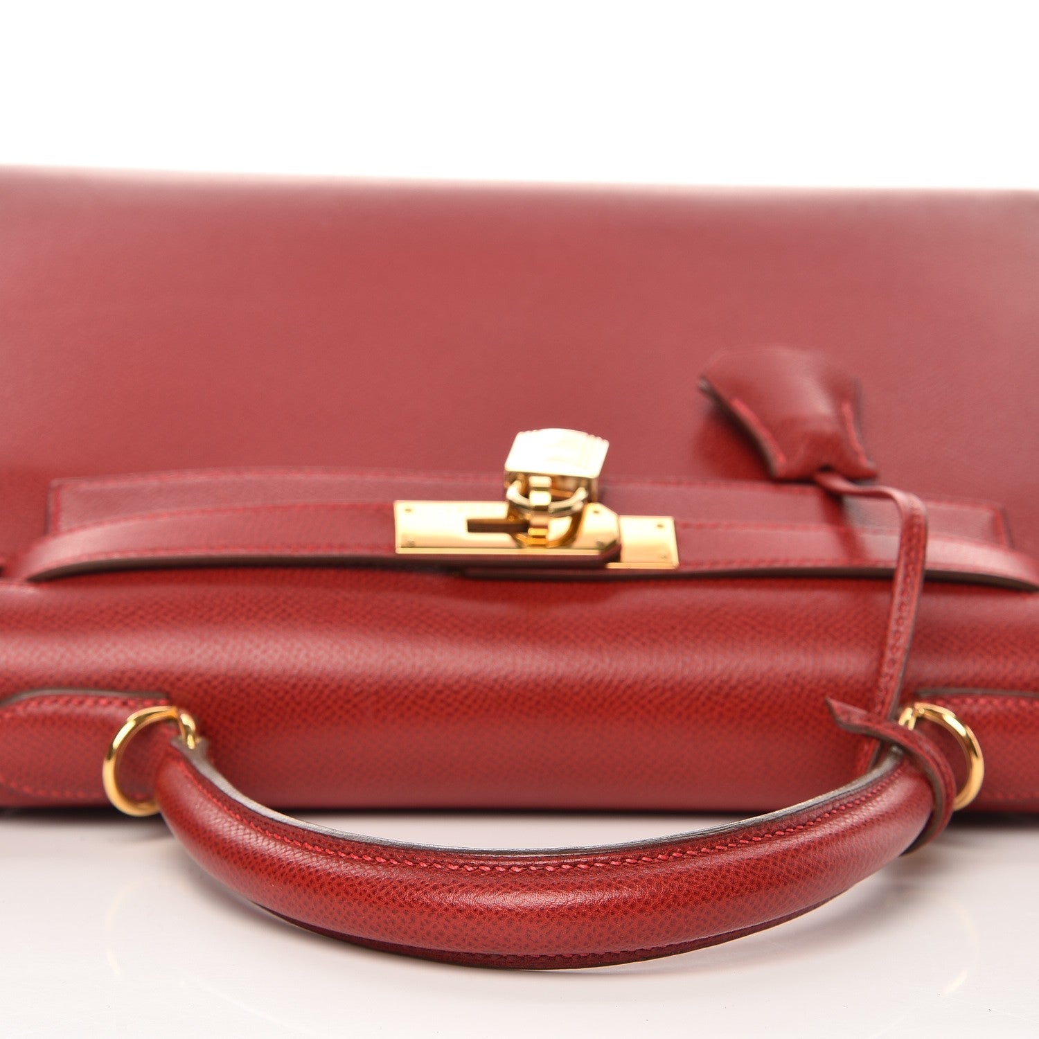 Hermes Epsom Kelly Sellier 28 Rouge 30 of 40