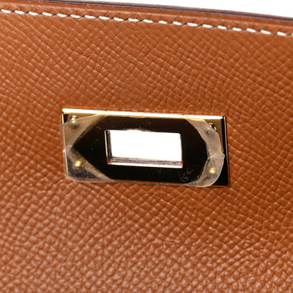 Hermes Epsom Kelly Sellier 28 Gold 10 of 12