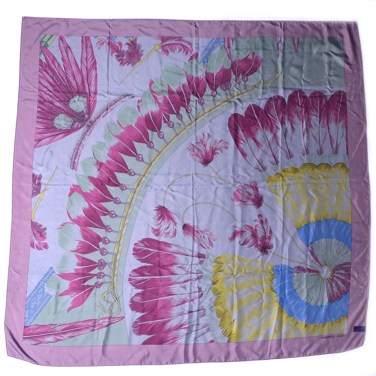 Silk Dip Dyed Brazil II Scarf 140