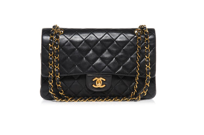 Chanel Lambskin Medium Double Flap Black 1 of 7