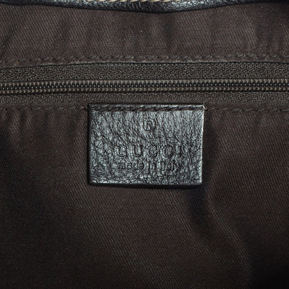 Gucci Monogram Medium New Ladies Web Tote Brown 6 of 7