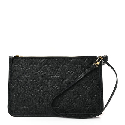 Louis Vuitton Empreinte CarryAll PM Pochette Black 1 of 8