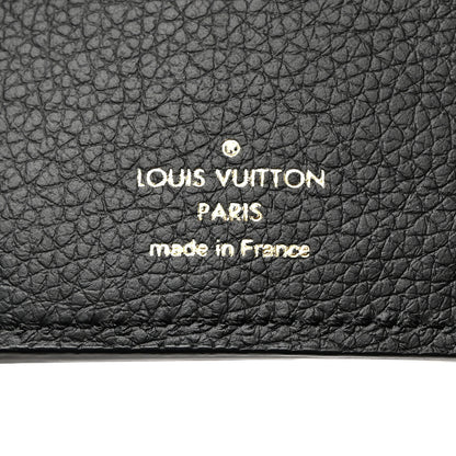 Louis Vuitton LOUIS VUITTON Empreinte Monogram Giant Victorine Wallet Black Beige 6 of 6