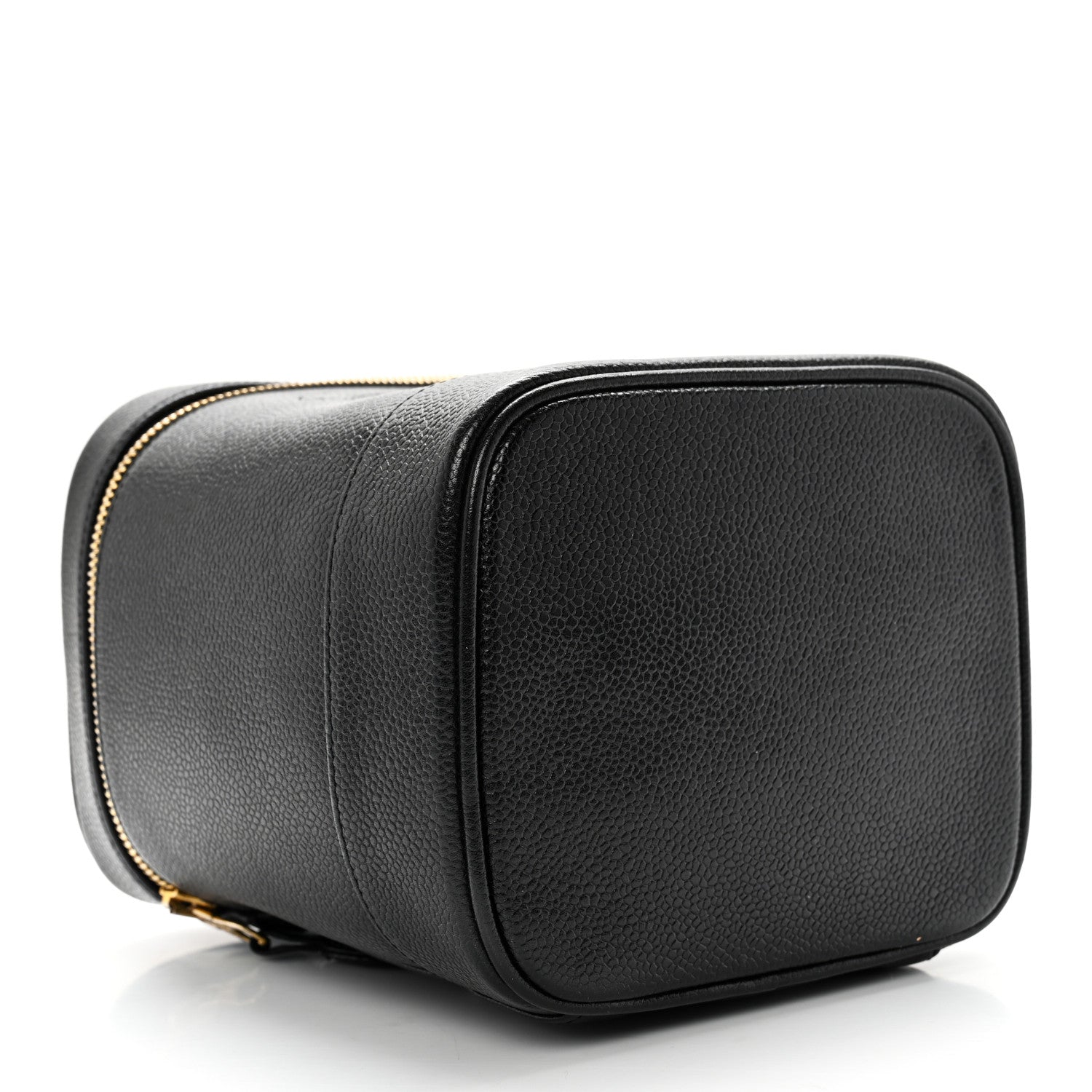 Chanel Caviar Vanity Cosmetic Case Black 4 of 14