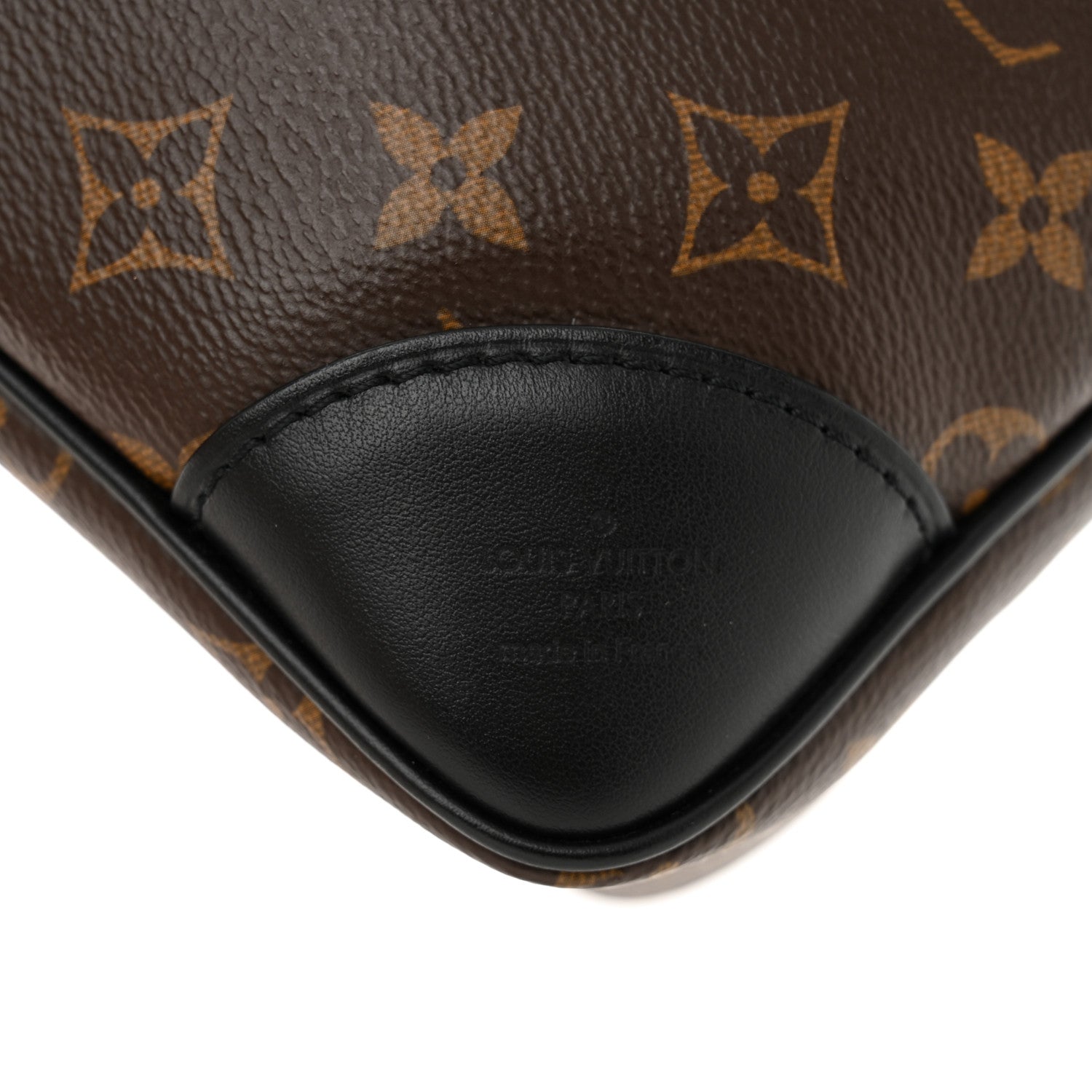 Louis Vuitton Monogram Odeon MM Black 6 of 9