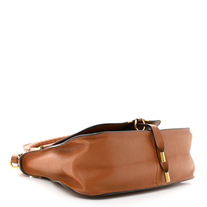 Chloe Calfskin Medium Marcie Satchel Tan 4 of 11