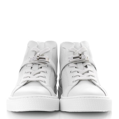Hermes Calfskin Perforated Daydream Sneakers 37 White 2 of 8