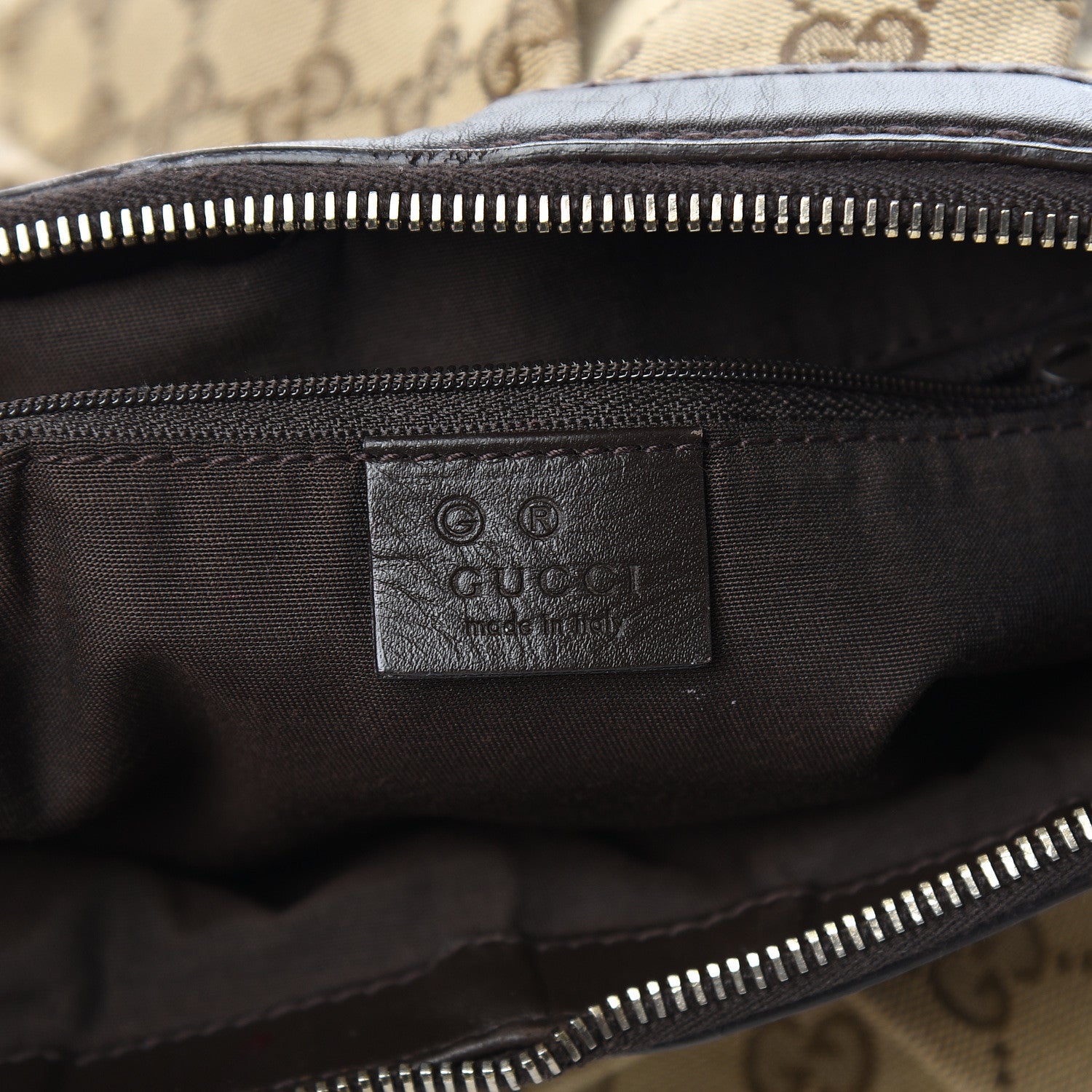 Gucci GG Monogram Medium Sukey Hobo Dark Brown 7 of 11