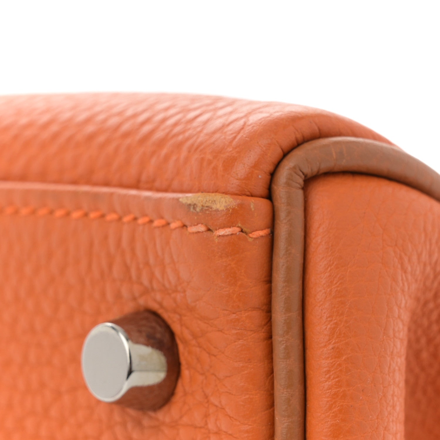 Hermes Togo Kelly Retourne 28 Potiron Gold 17 of 18