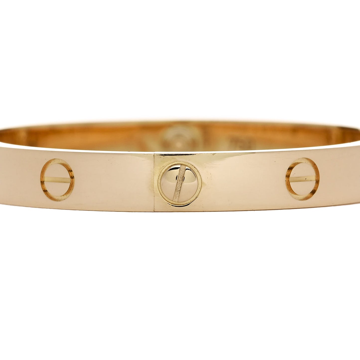 18K Yellow Gold LOVE Bracelet 16