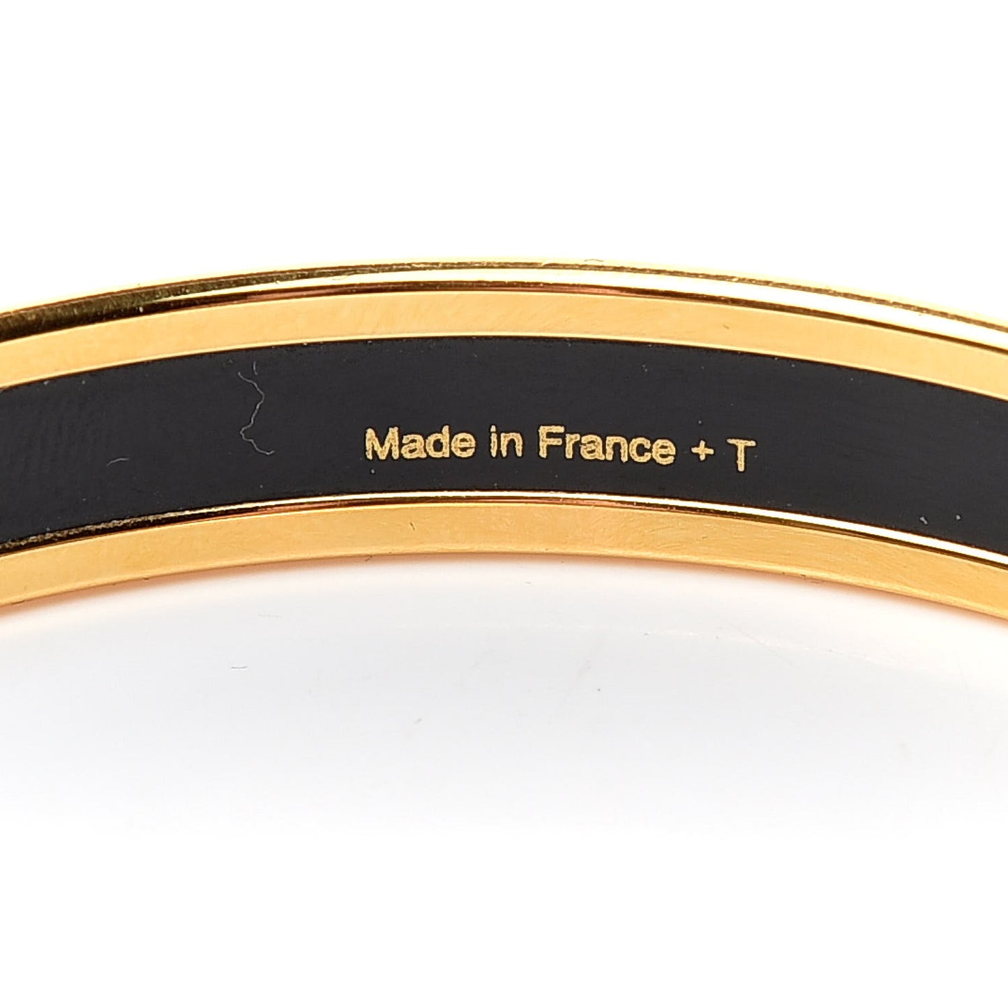 Enamel Printed Narrow Mythiques Phoenix Bracelet 65 Pollen Azur