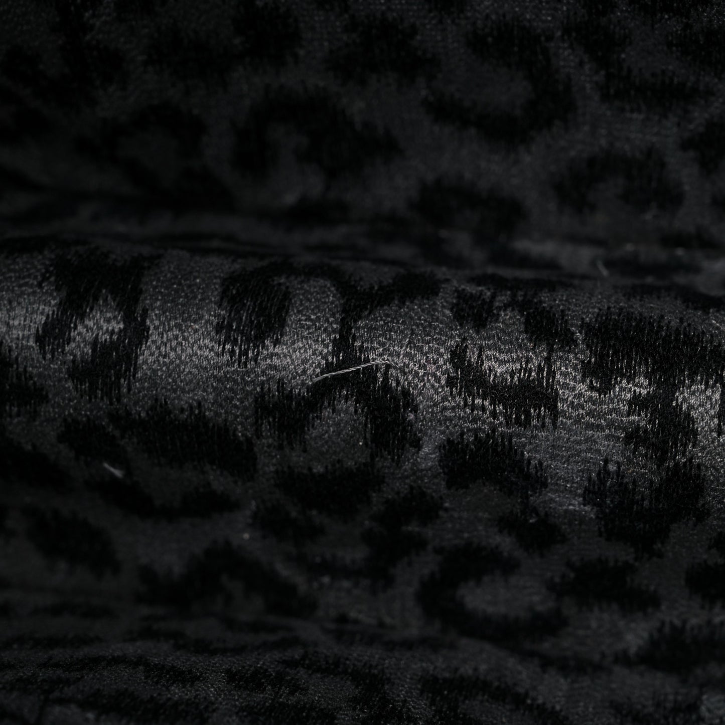 Canvas Mizza Embroidered Large Leopard Book Tote Grey