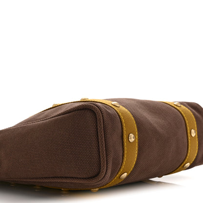 Louis Vuitton Toile Antigua Cabas MM Brown Kaki 10 of 11