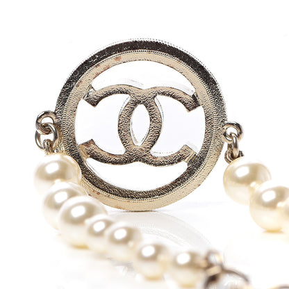 Chanel Pearl CC Bracelet Gold 6 of 7