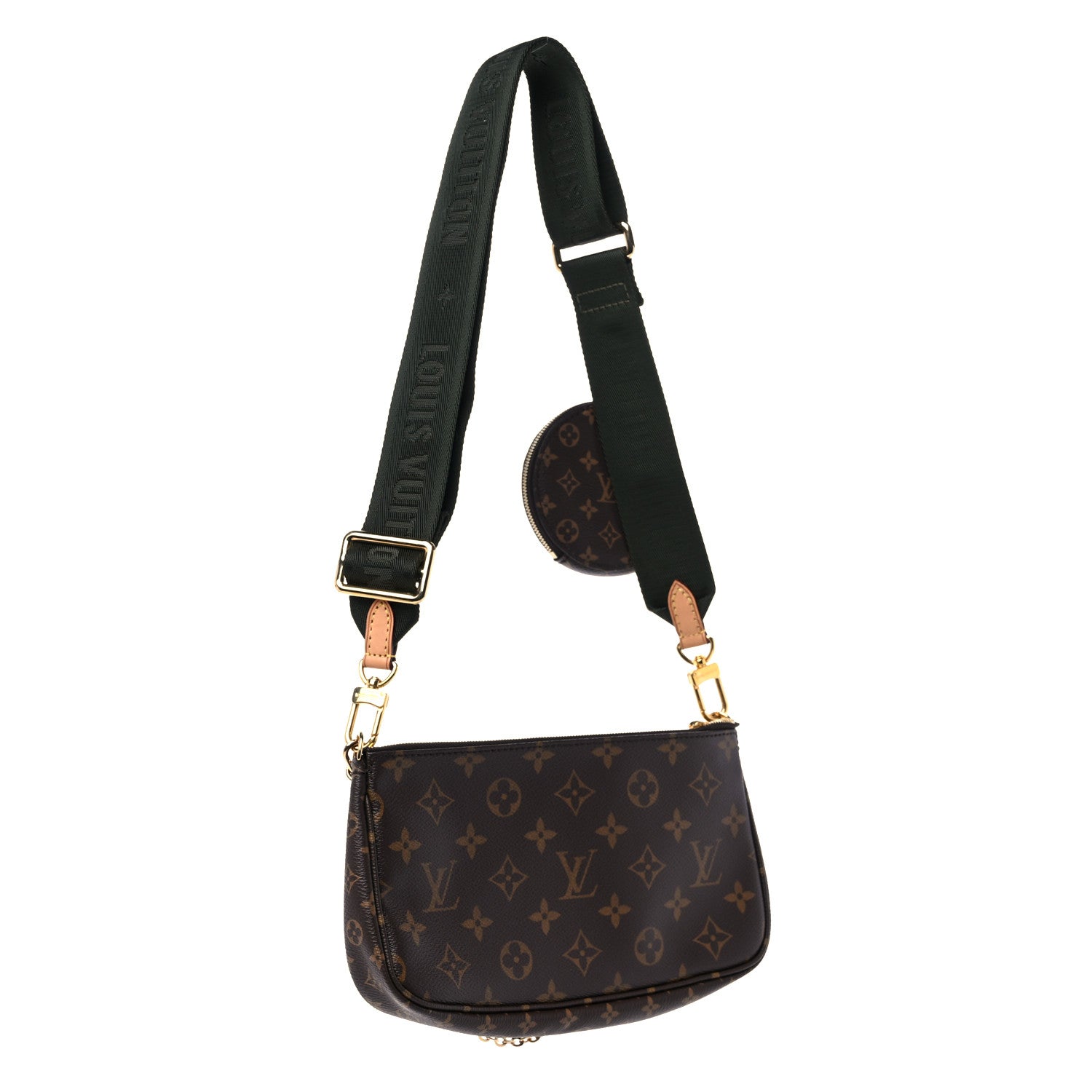 Louis Vuitton Monogram Multi Pochette Accessories Kaki 3 of 13