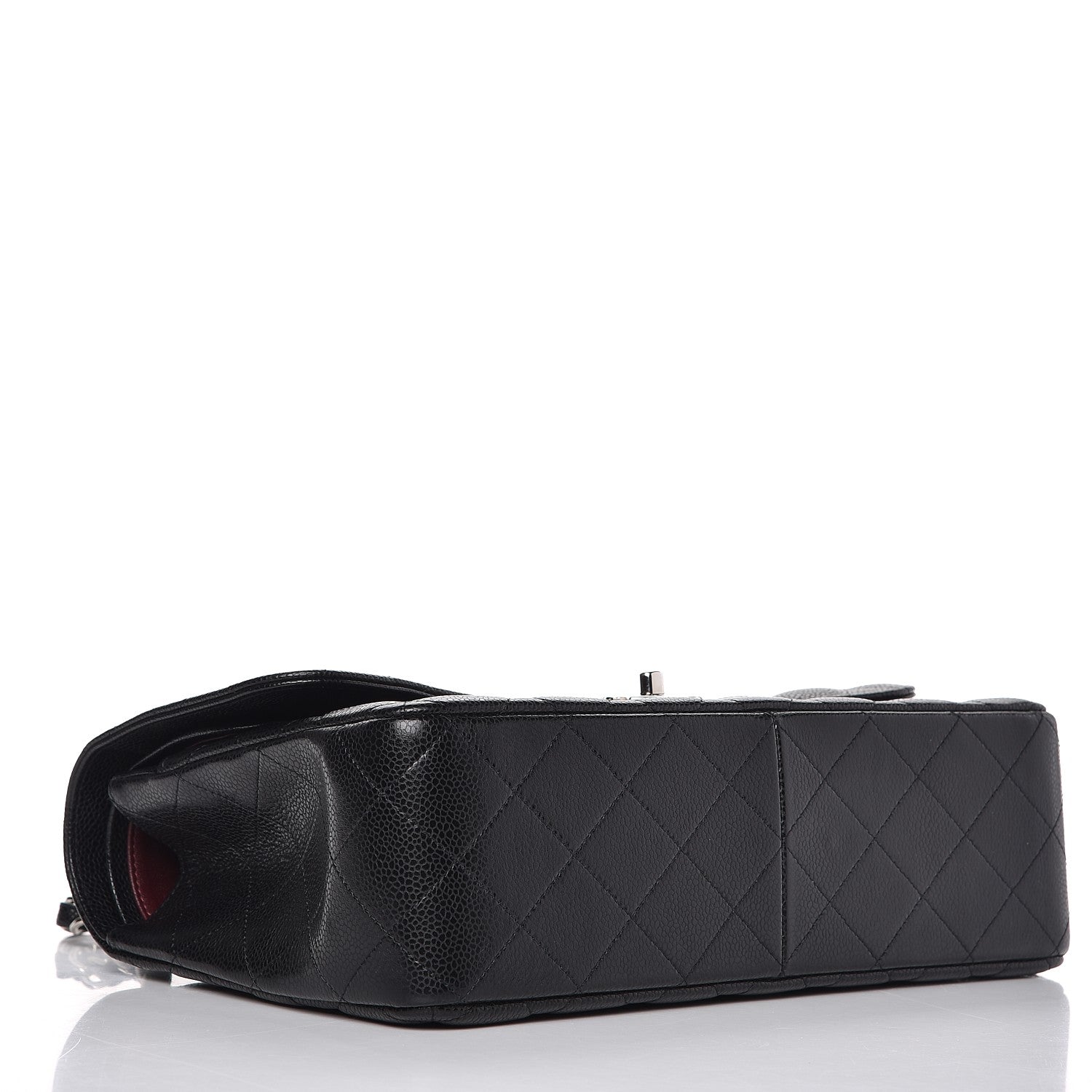 Chanel Caviar Quilted Jumbo Double Flap Black 4 of 8