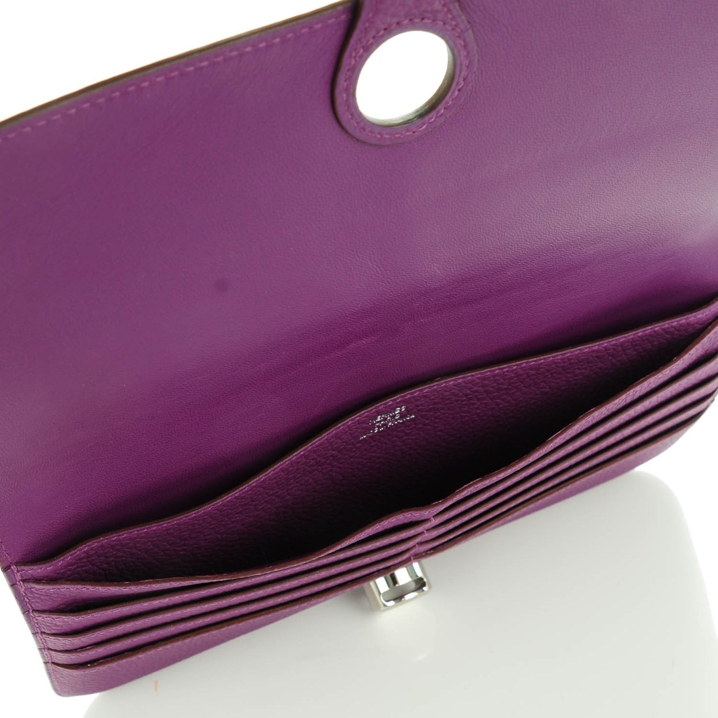 Togo Dogon Recto Verso Wallet Ultraviolet