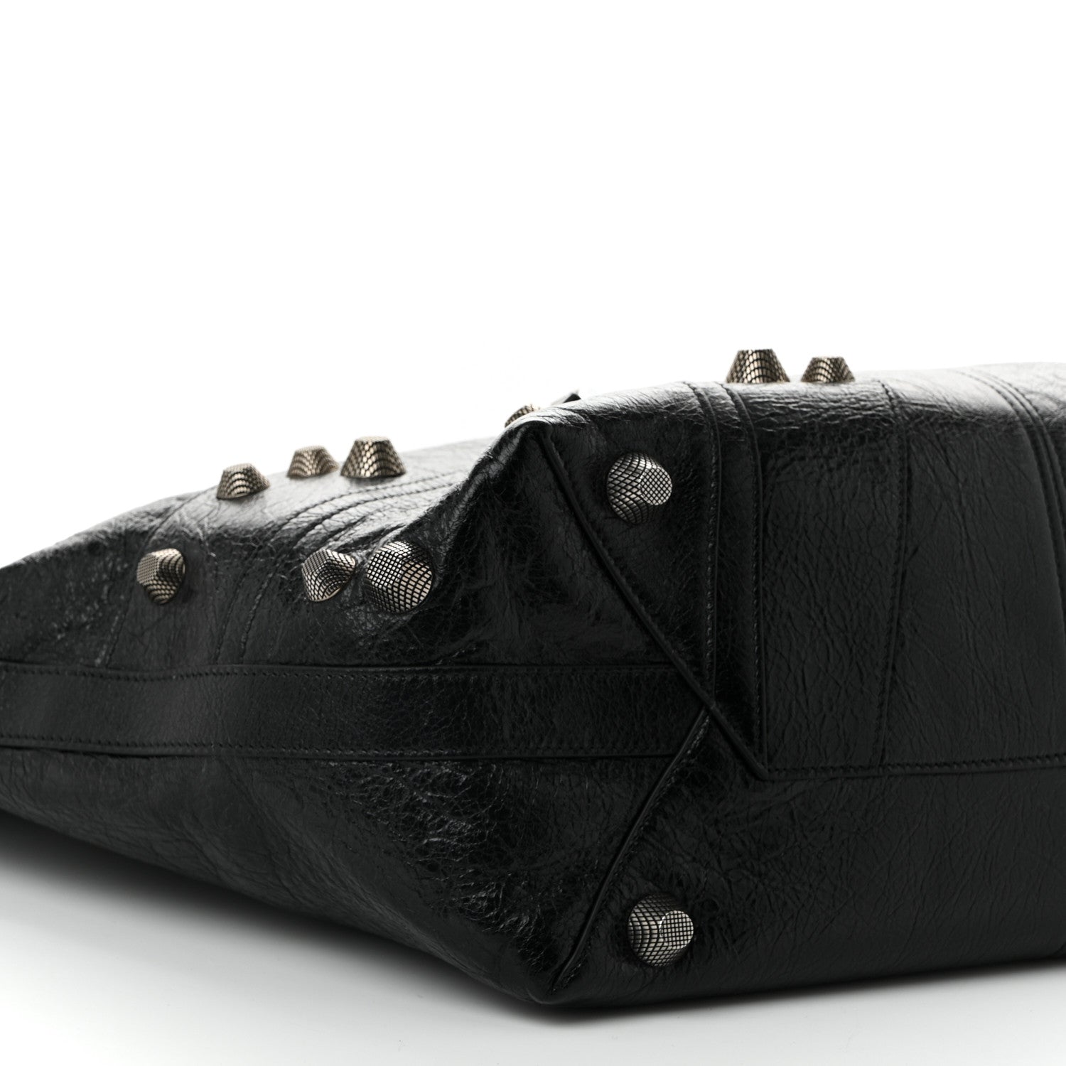 Balenciaga Agneau Arena Large Le Cagole Carry All Bag Black 9 of 10