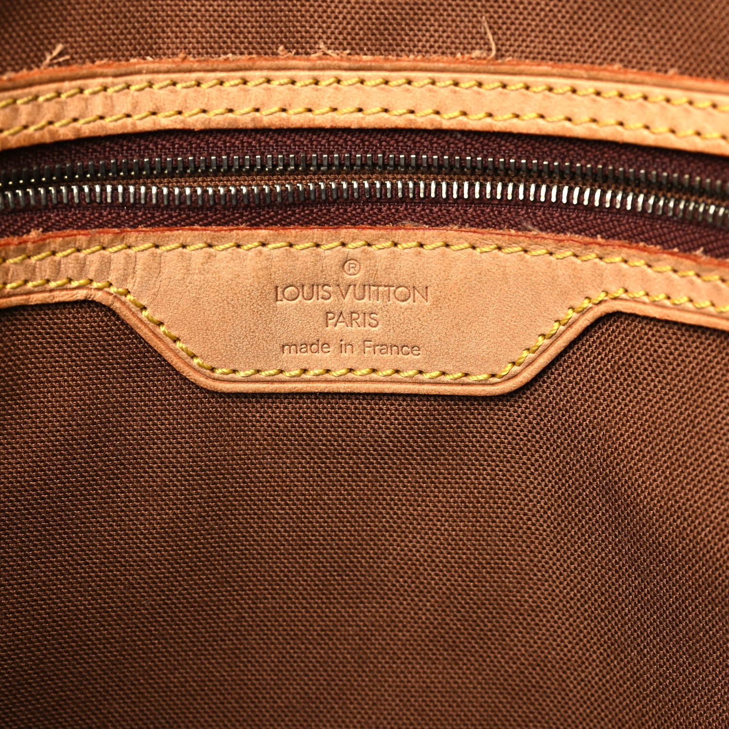 Louis Vuitton Monogram Cabas Mezzo 6 of 9