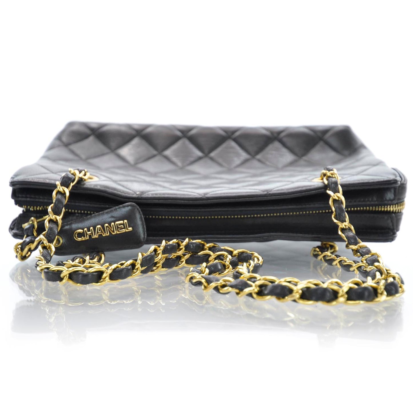 Lambskin Quilted Shoulder Bag