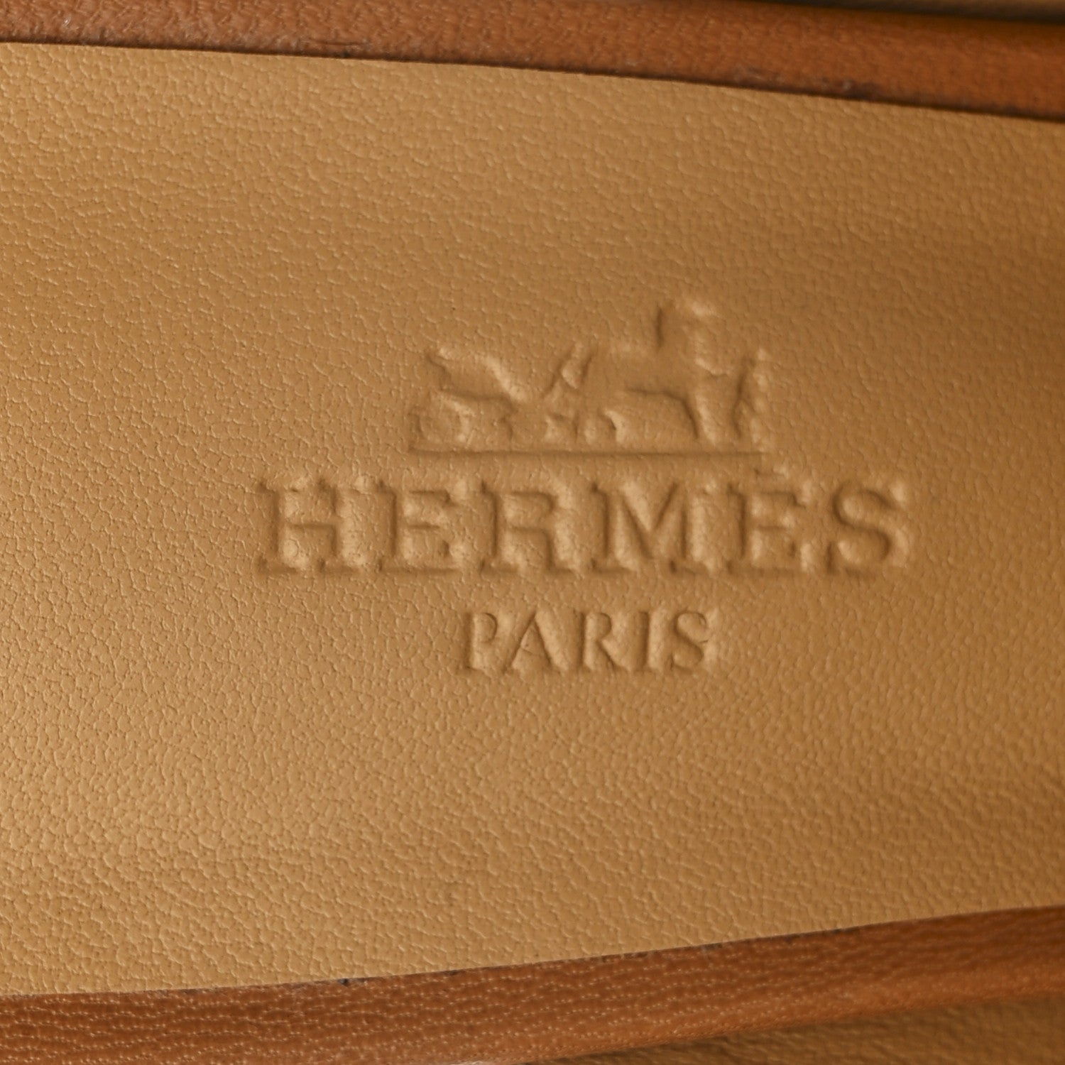 Hermes Goatskin Womens Gisele 60 Mules 38 Naturel 8 of 9