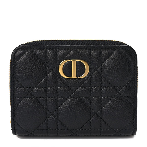 Dior Caro Scarlet ウォレット ブラック Christian Dior（クリスチャン・ディオール） ディオール 財布 二
