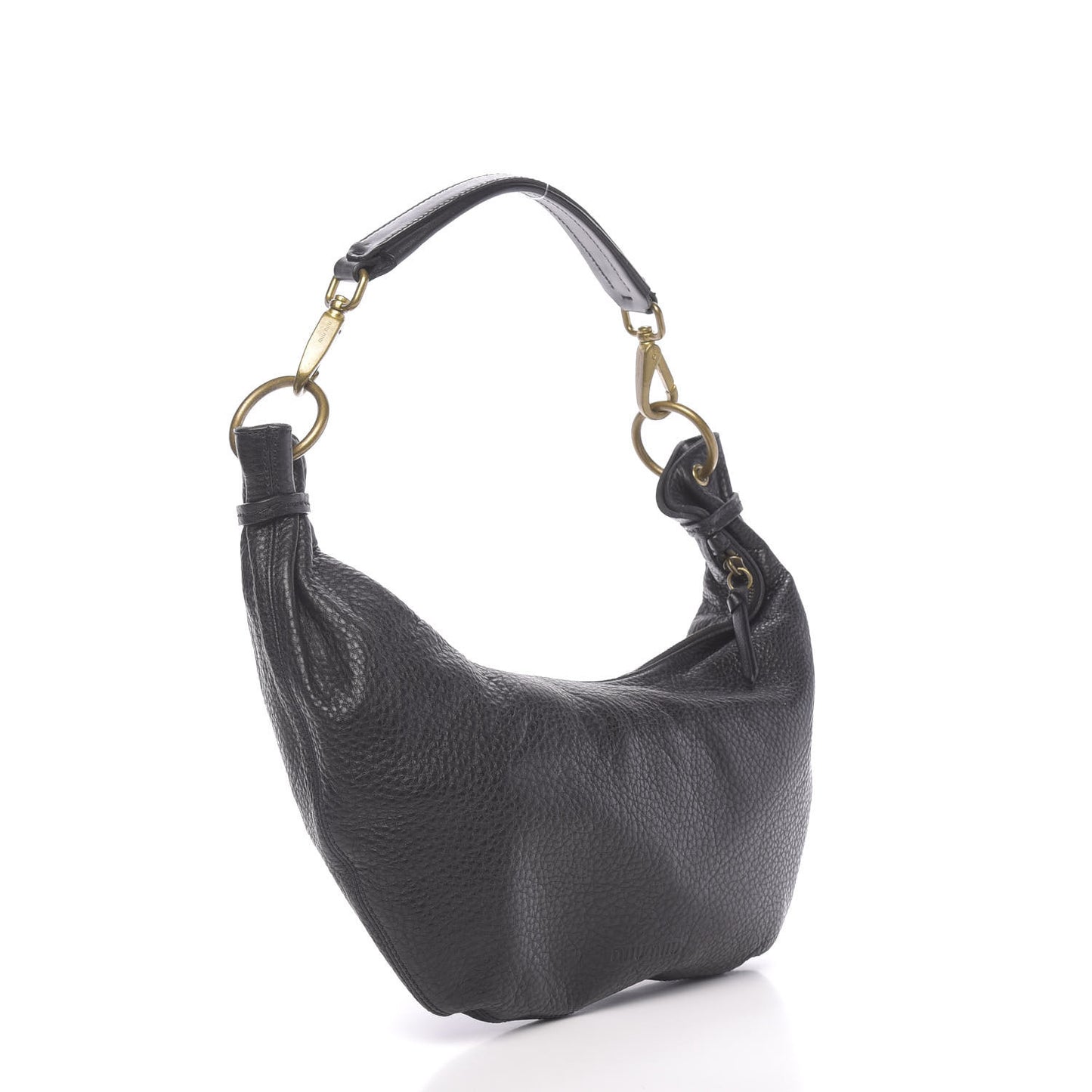 Vitello Daino Hobo Black