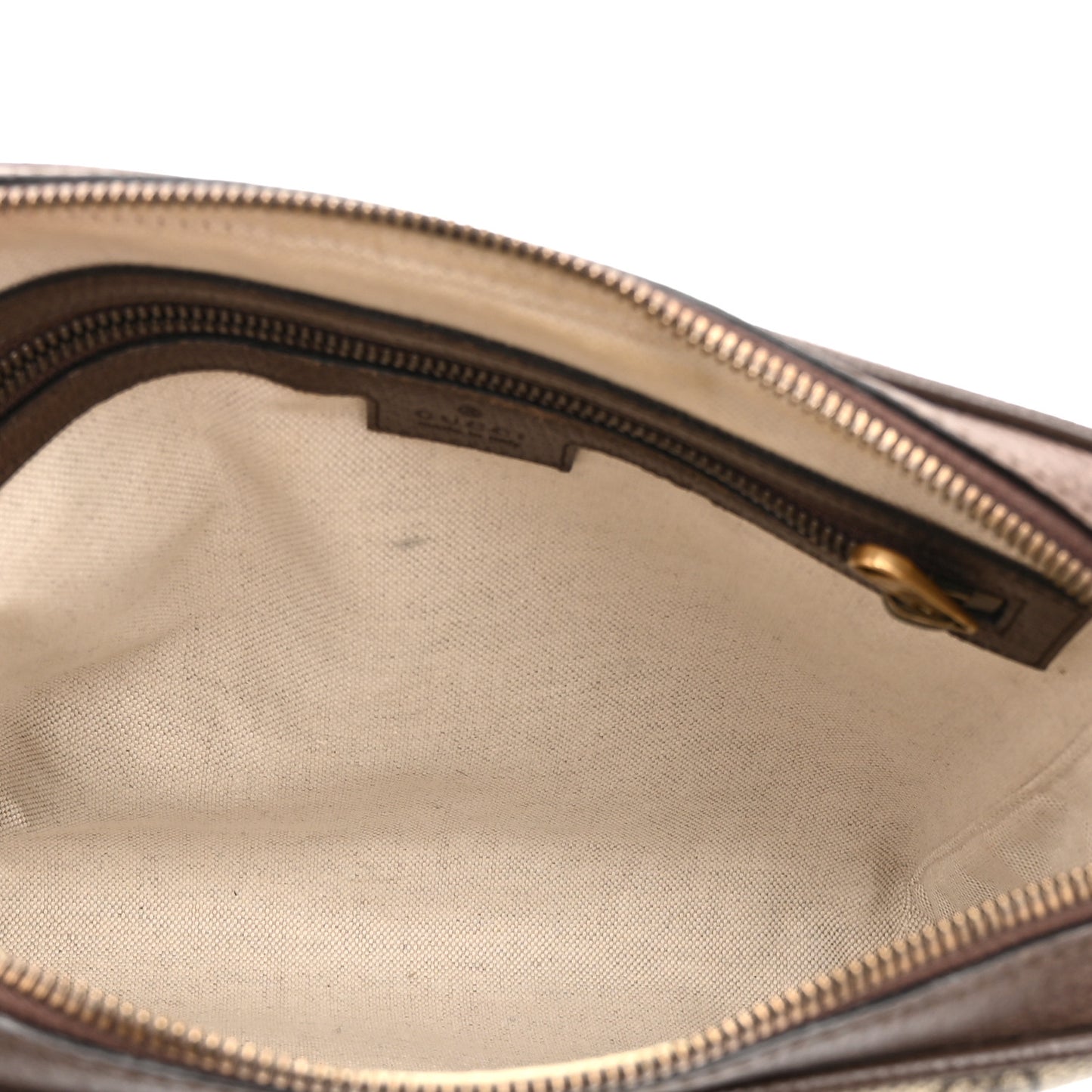 GG Supreme Monogram Web Small Ophidia Messenger Bag Brown