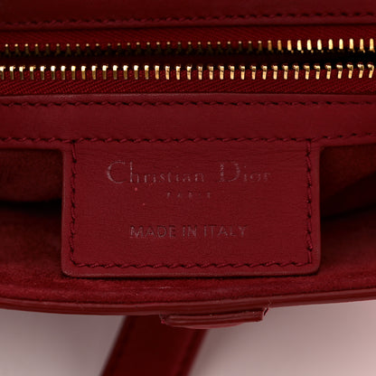 Christian Dior Ultra Matte Calfskin Saddle Bag Red 6 of 10