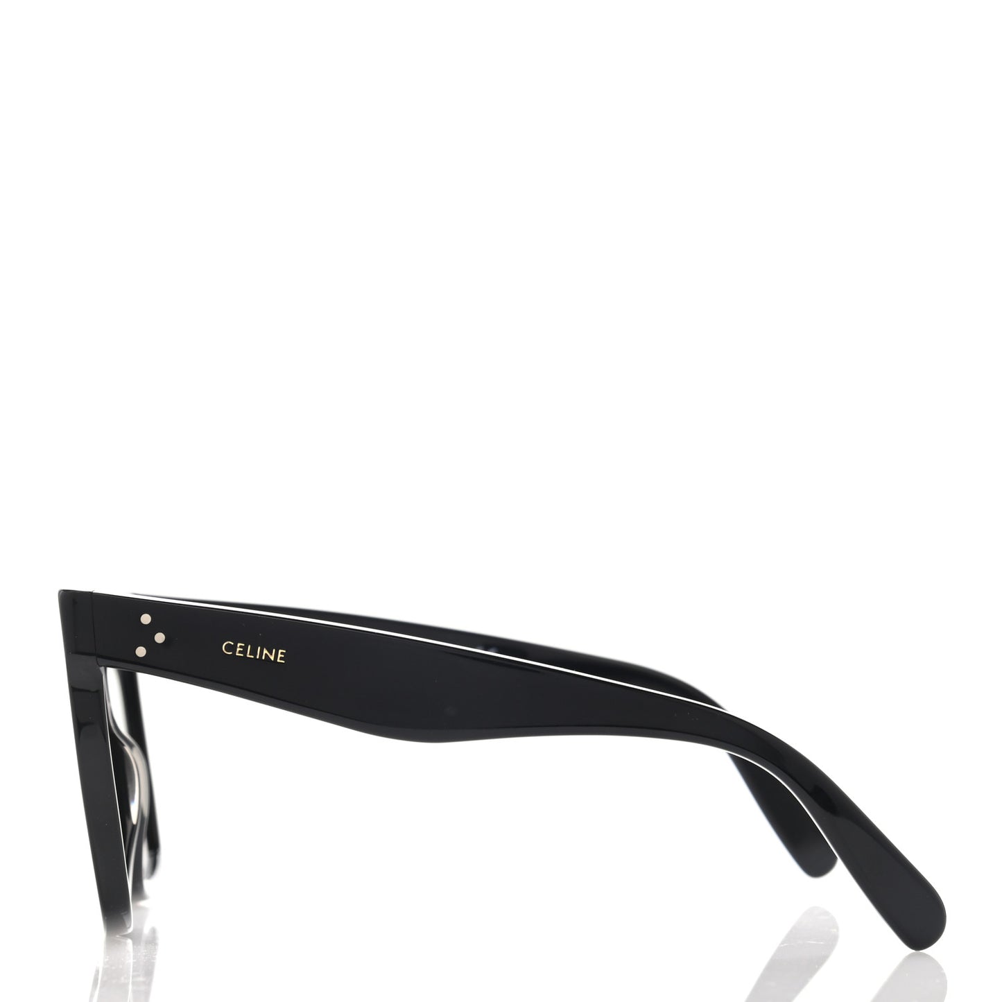 Acetate Polarized Oversized Sunglasses CL4055IN Black