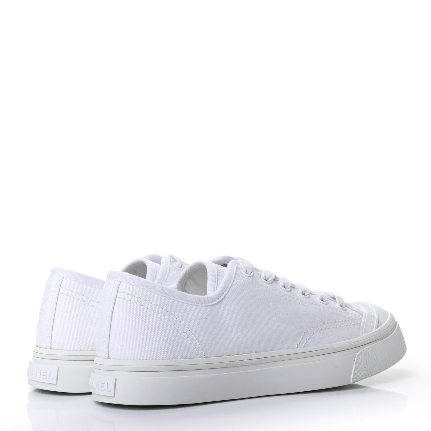Mixed Fibers Low Top Sneakers 39.5 White