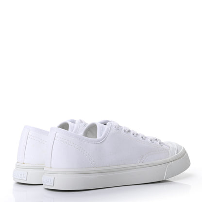Chanel Mixed Fibers Low Top Sneakers 39.5 White 4 of 12