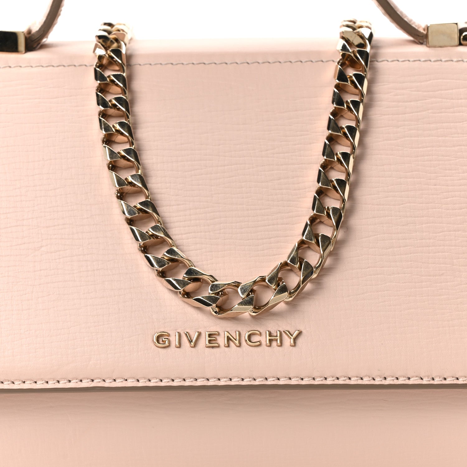 Givenchy Textured Calfskin Mini Pandora Box Chain Crossbody Bag