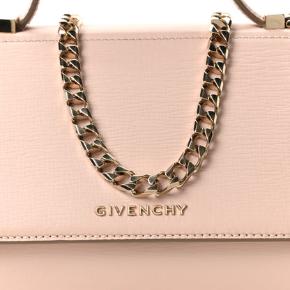 Givenchy Textured Calfskin Mini Pandora Box Chain Crossbody Bag Powder Pink 7 of 9