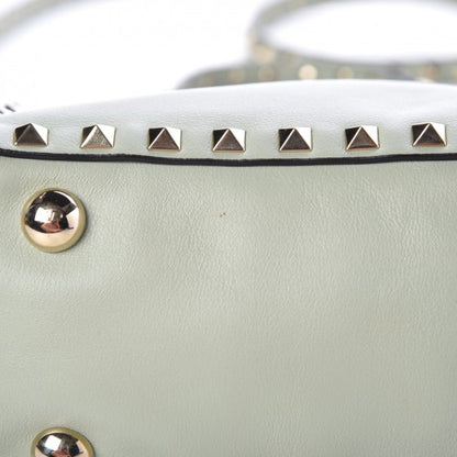 Valentino Garavani Vitello Mini Rockstud Tote Watergreen 8 of 10