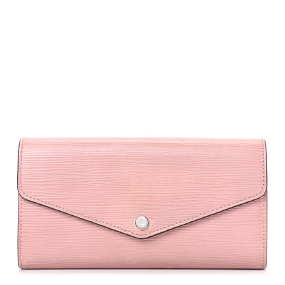 Louis Vuitton Epi Sarah Wallet NM Rose Ballerine 1 of 7