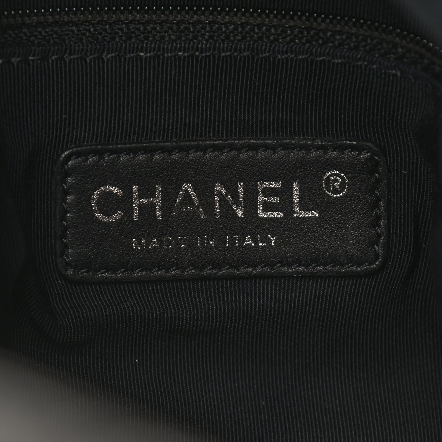 Chanel Metallic Calfskin Quilted Large Chain Me Hobo Dark Grey 6 of 9