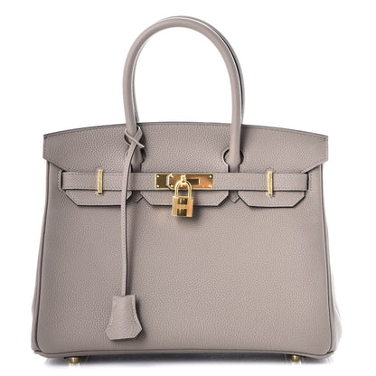 Hermes Togo Birkin 30 Gris Asphalte 1 of 36
