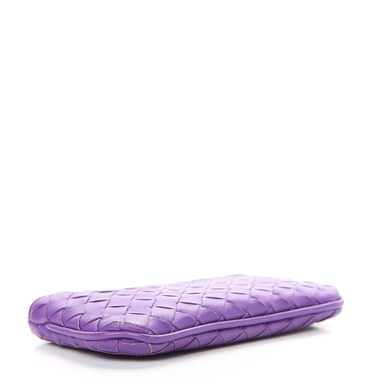 Bottega Veneta Nappa Intrecciato Key Case Byzantine 3 of 7