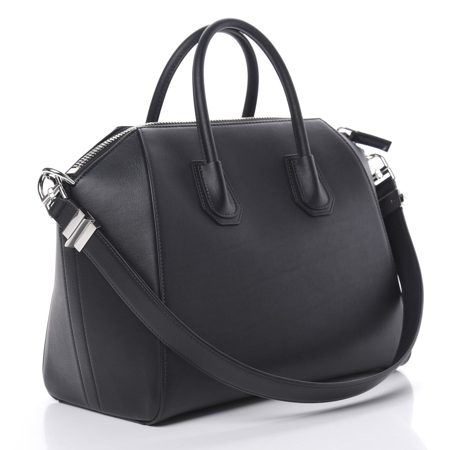 Calfskin Medium Metal Antigona Black