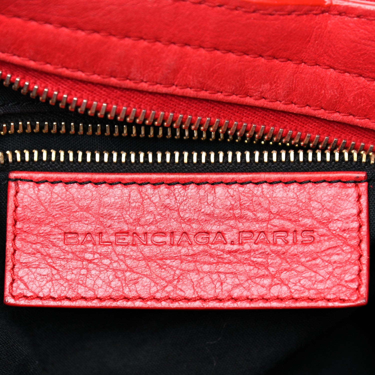 Balenciaga Agneau Giant 12 Gold Hardware City Rouge Cardinal 5 of 23
