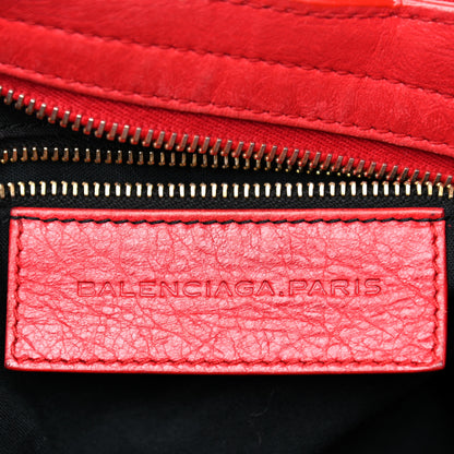 Balenciaga Agneau Giant 12 Gold Hardware City Rouge Cardinal 5 of 23